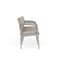 Lesro Lenox Steel 3 Seater with Center Arms, Stone (Beige) Seat, Stone Back, 64.5 W 24.5 L 32 H LS3103 - alternate 2